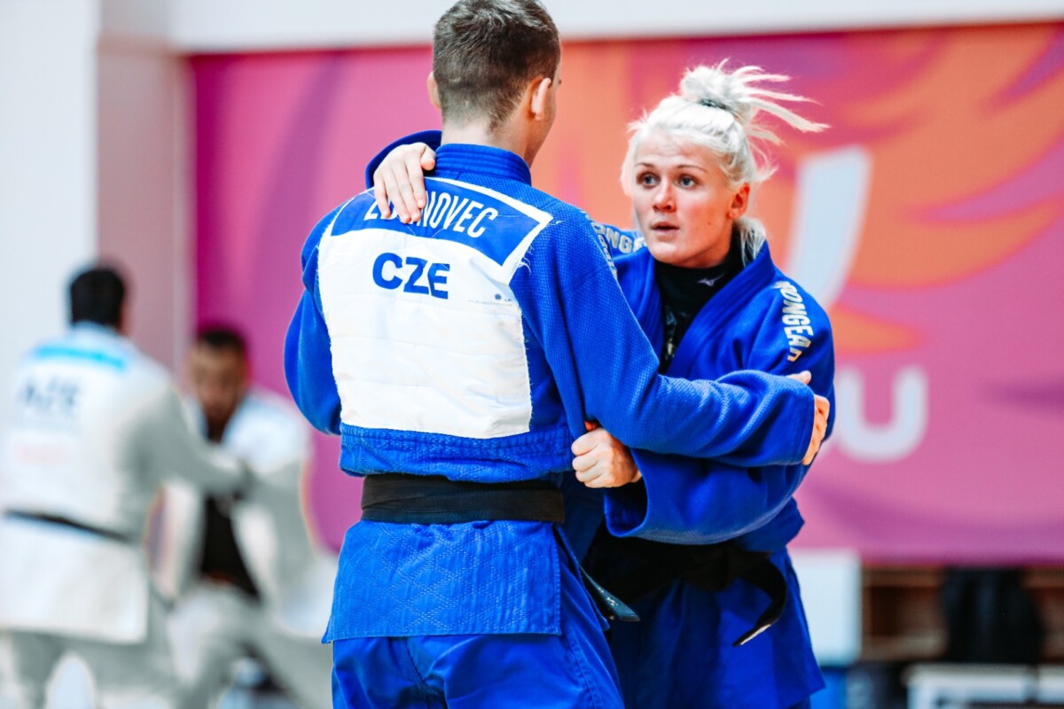 Věra Zemanová bude závodit poprvé ve vyšší kategorii. Foto z tréninku české výpravy v Chengdu: Martin Boška.